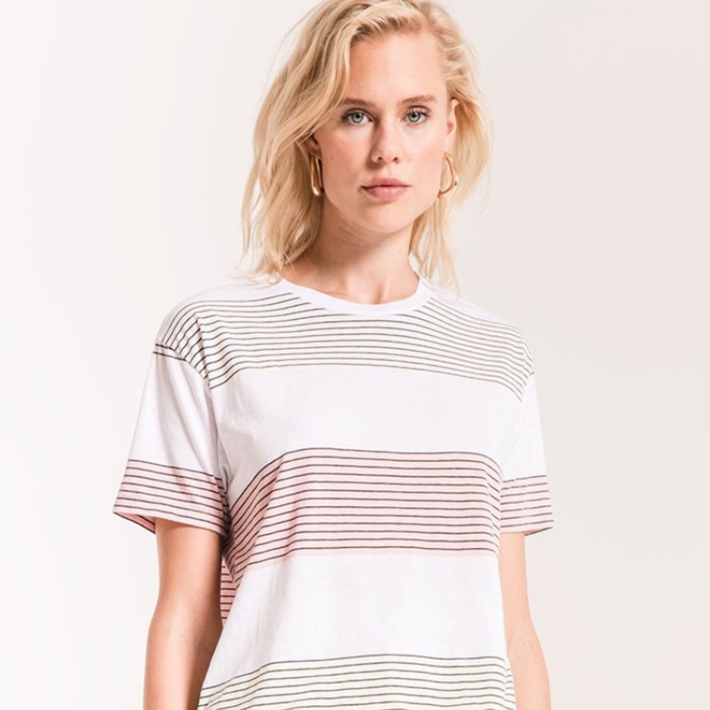 Z Supply Valentina Crew Tee Size S